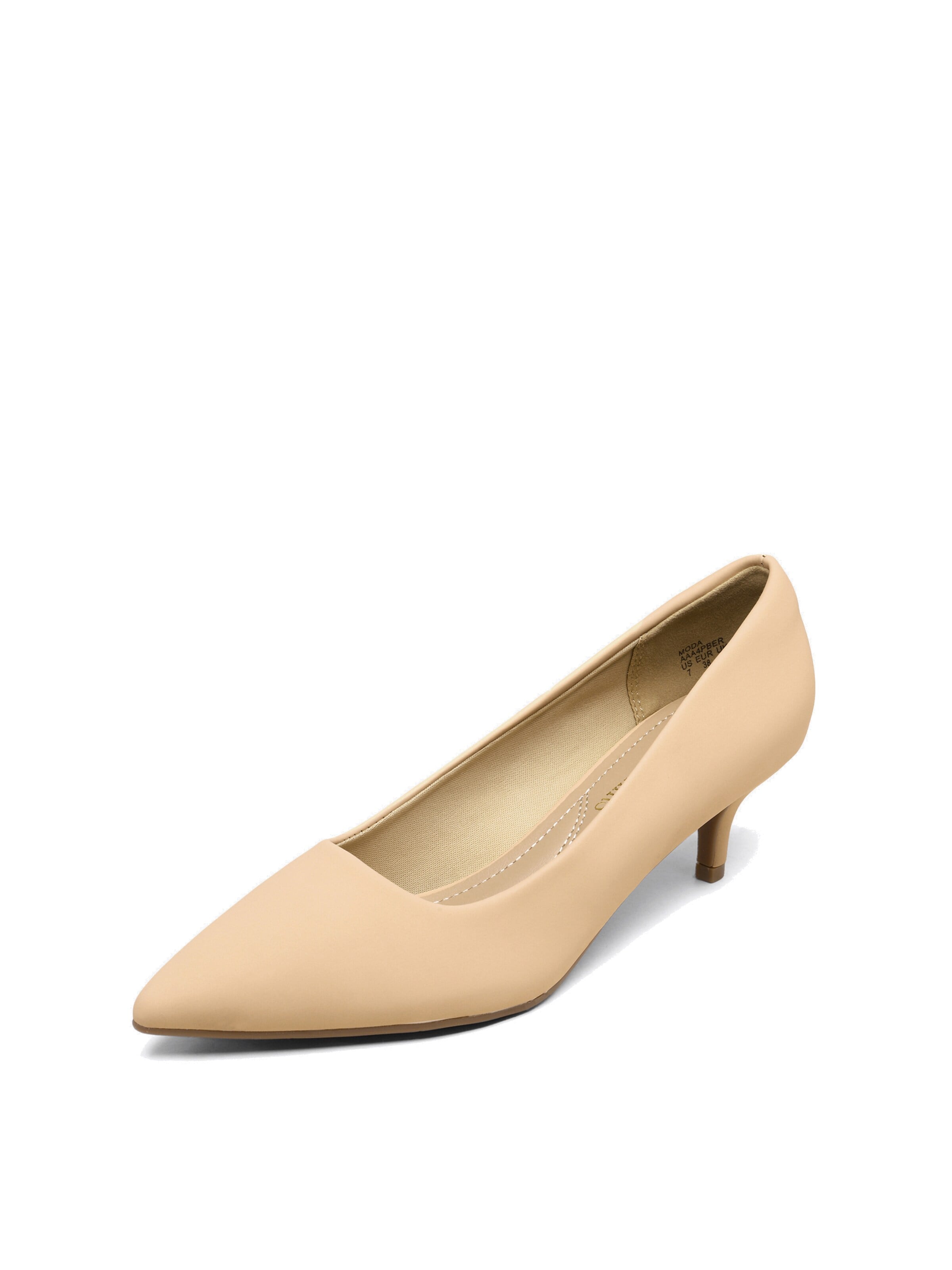 Dream Pairs Pumps in Beige: front