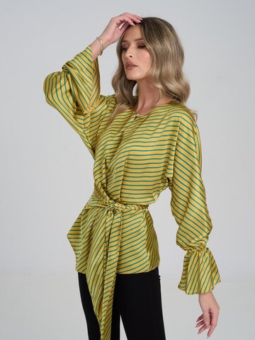 Couture de Marie Blouse 'Mella' in Green