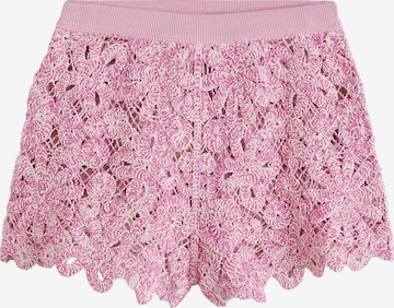 Next Regular Housut värissä vaaleanpunainen: etupuoli