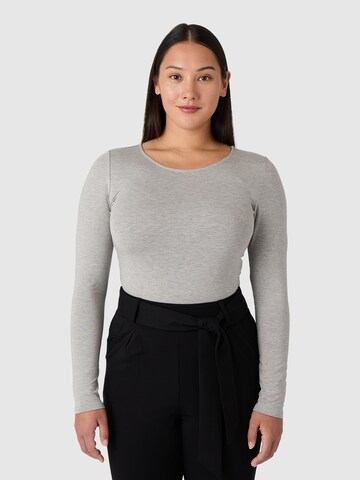 Les Lunes Shirtbody 'Alena' i grå