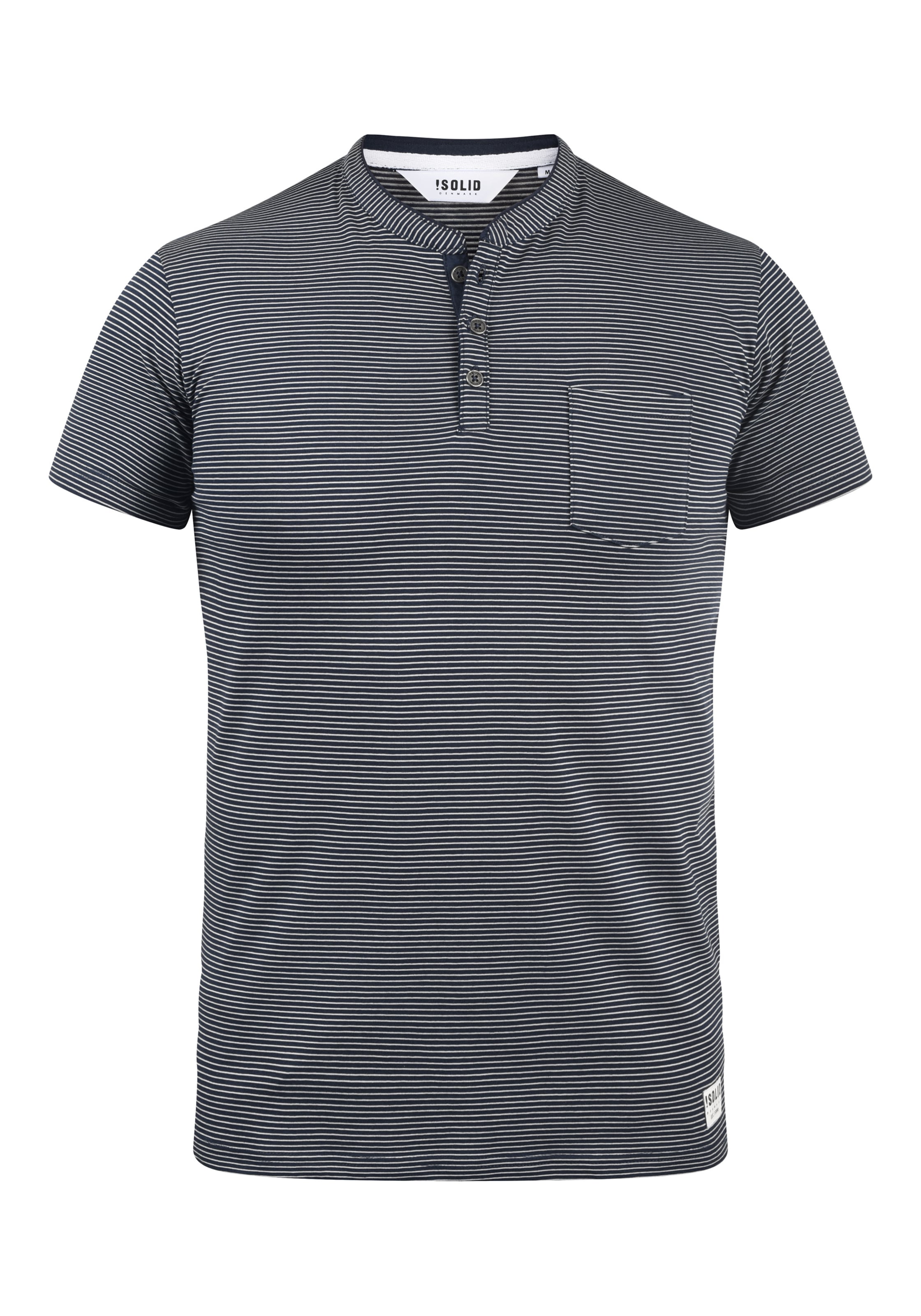 T-Shirt 'Alfi' !Solid en bleu : devant