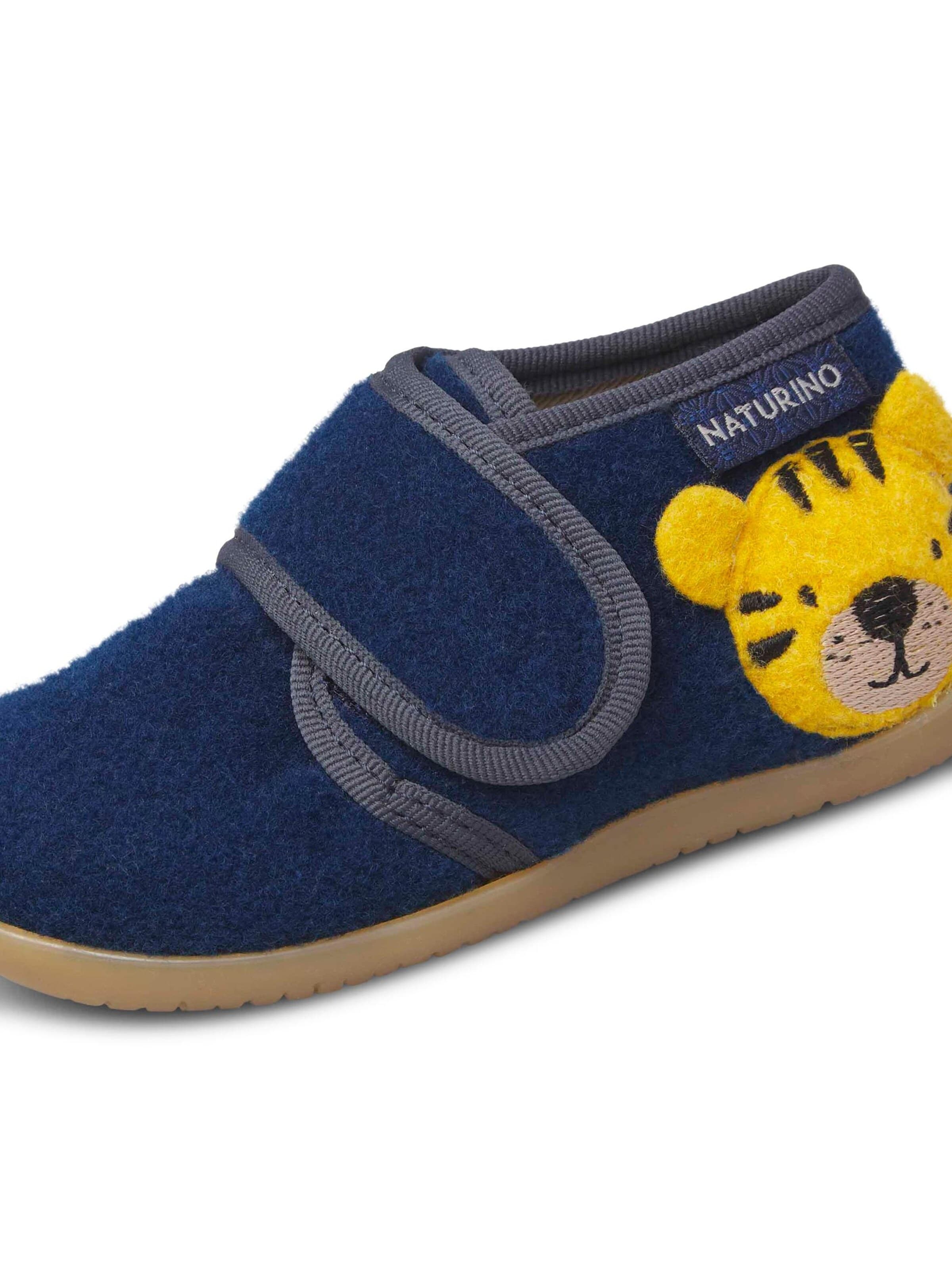 NATURINO Slipper 'SAMBY' in Blue