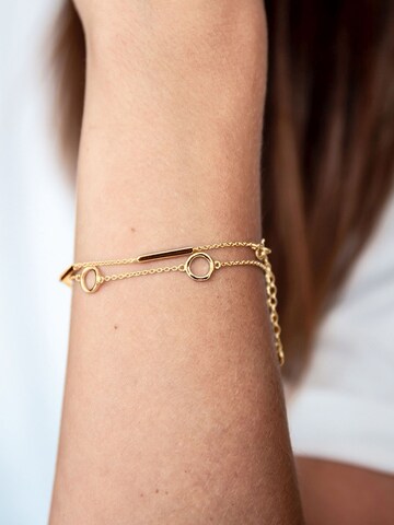 Glanzstücke München Armband in Gold: Vorderseite