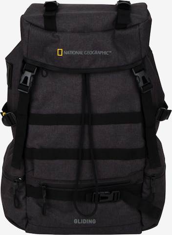 National Geographic Rucksack 'Expedition' in Schwarz: predná strana