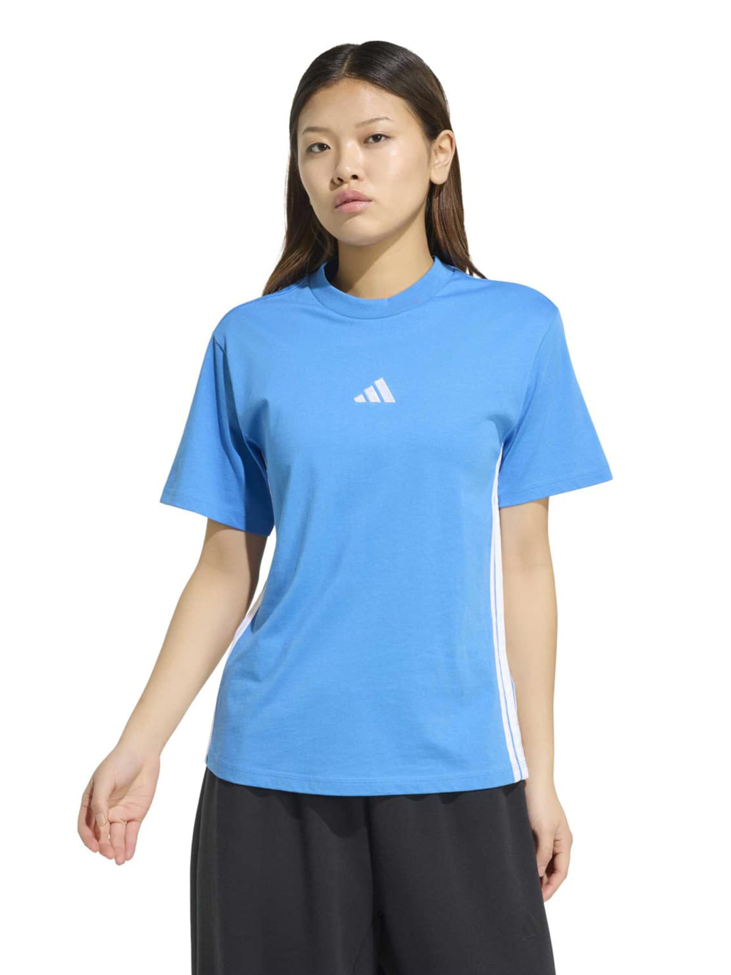 ADIDAS SPORTSWEAR Performance shirt 'Essentials' in Blue: front
