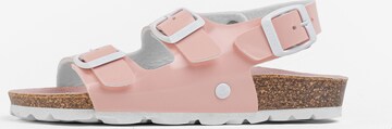 Sandalo 'Achille' di Bayton in rosa: frontale