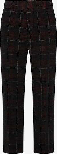 Pantaloni con piega frontale 'ALMA' DICKIES di colore rosso / nero, Visualizzazione prodotti