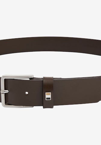 BOSS Black Belt 'Ther' in Brown