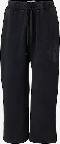 juoda HOLLISTER Plačios klešnės Kelnės: priekis