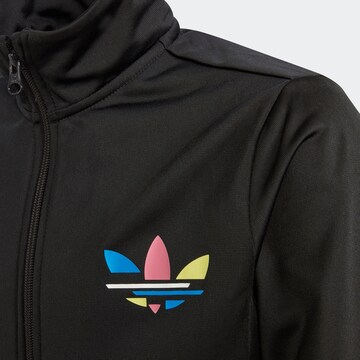 ADIDAS ORIGINALS Zip-Up Hoodie in Black