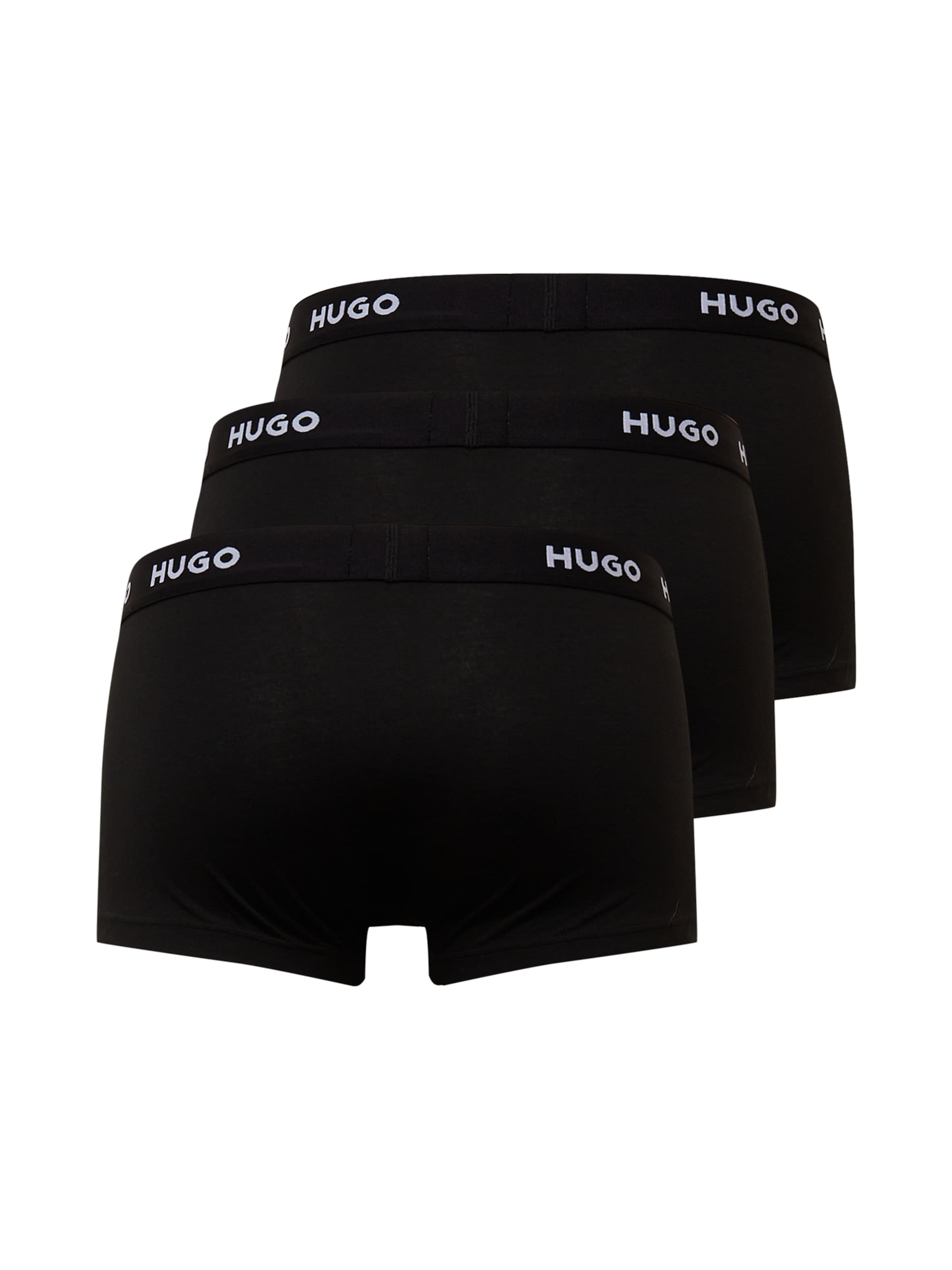 HUGO Regular Bokserishortsit värissä musta