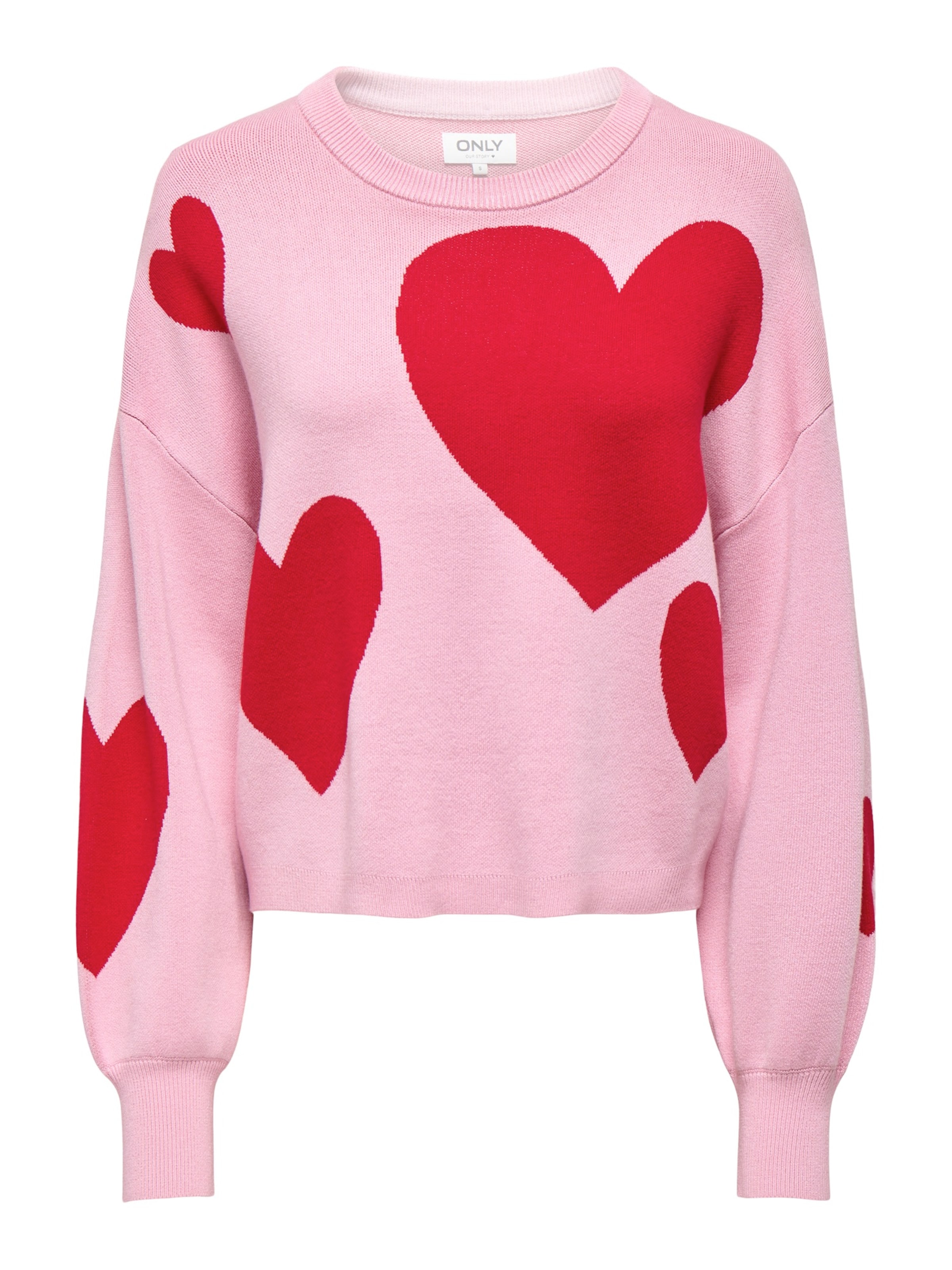 ONLY Trui 'ONLMONTANA' in Roze: voorkant