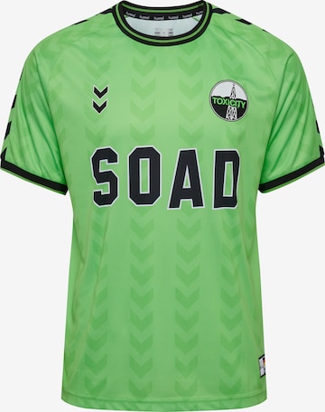Hummel Performance shirt in Green: front
