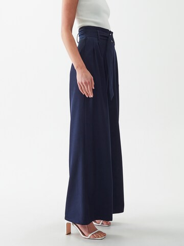 Willa Wide leg Trousers 'DIDDY PANTS' in Blue