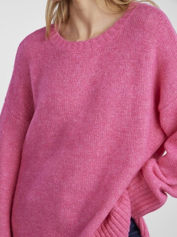 PIECES Pullover i pink