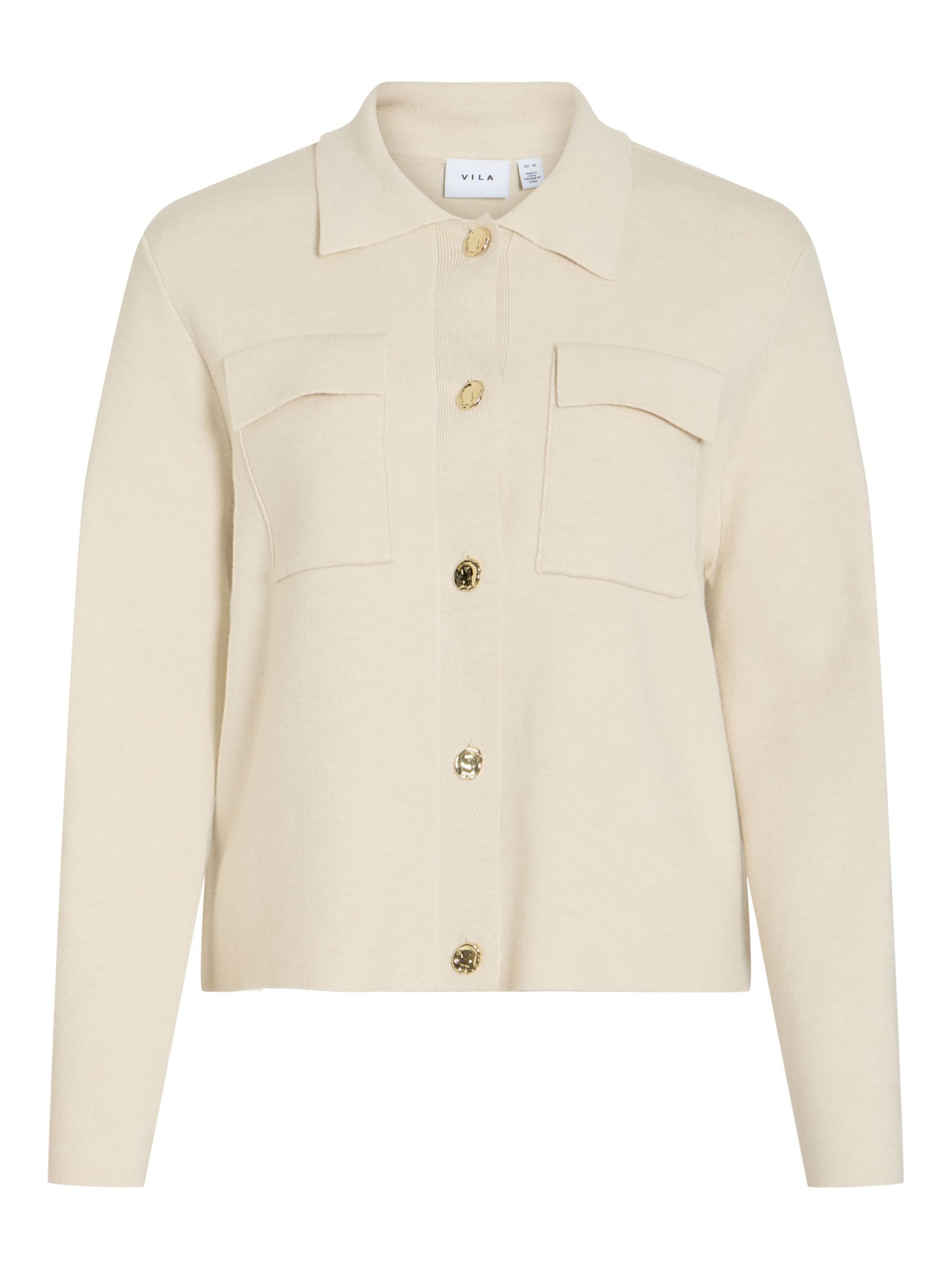 Giacchetta 'GABE' di VILA in beige: frontale