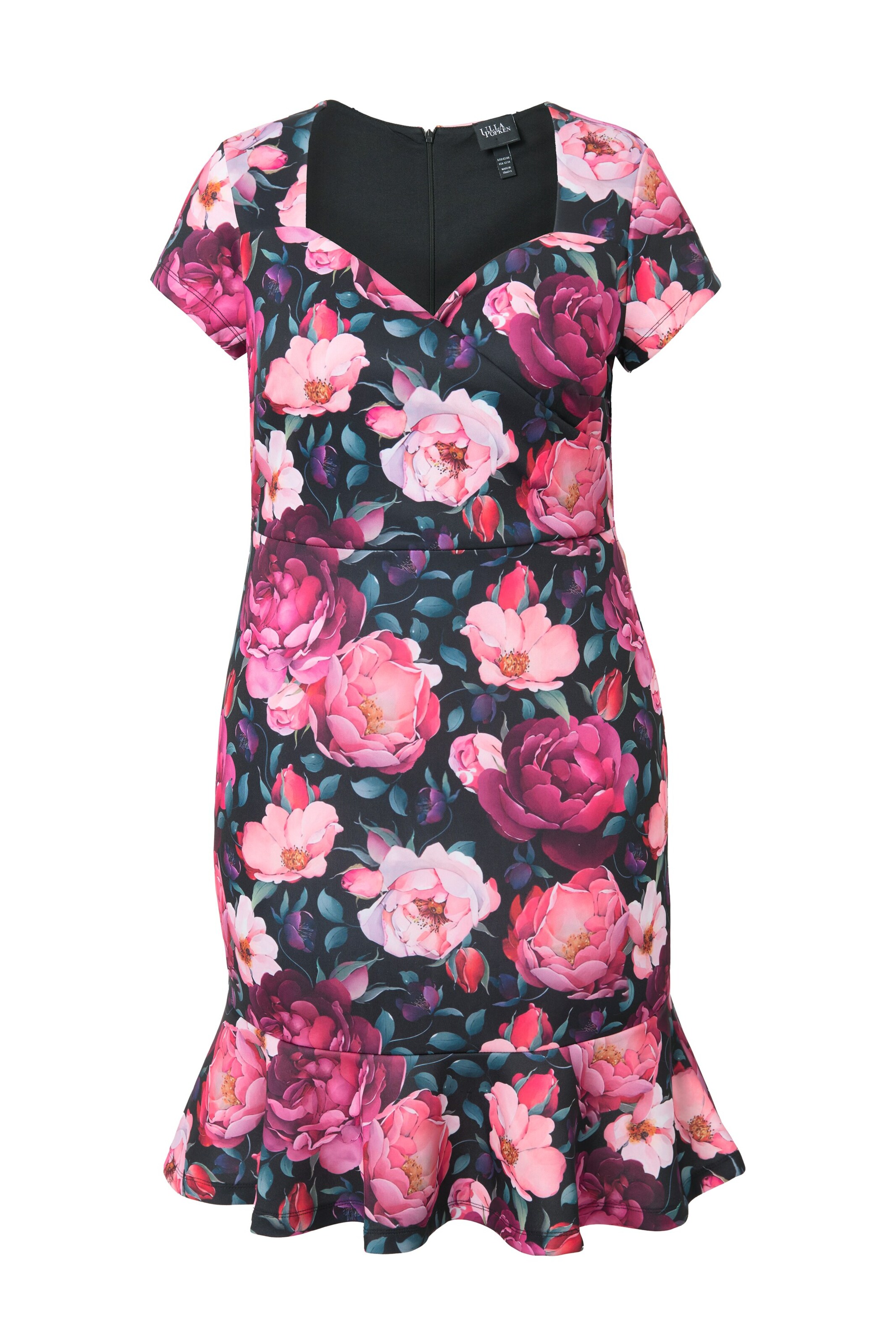 Ulla Popken Kleid in Pink: Vorderseite