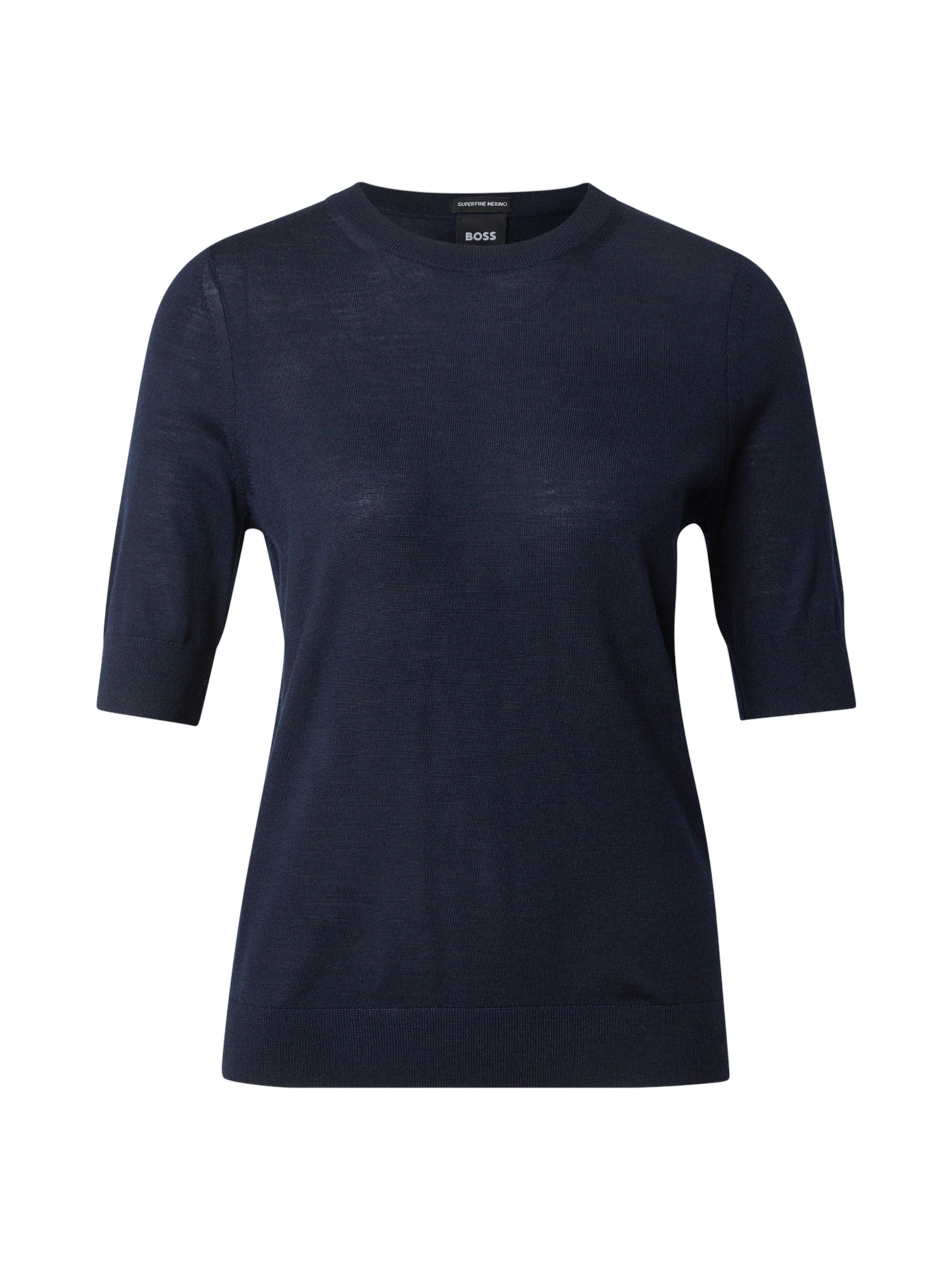 BOSS Sweter &#x27;Farbella&#x27; w kolorze niebieski: przód