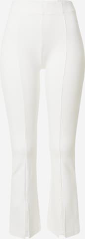 BOGNER Flared Trousers 'BECI' in White: front