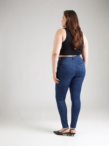 Slimfit Jeans 'CARRAY' de la ONLY Carmakoma pe albastru