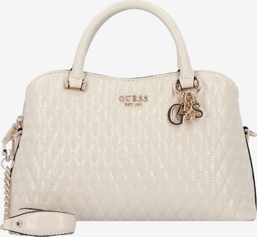 GUESS Betula Handtasche 31 cm in Beige: Vorderseite