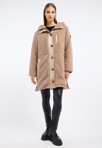 Frieda & Freddies NY Winter Coat 'Hazel' in Beige: front