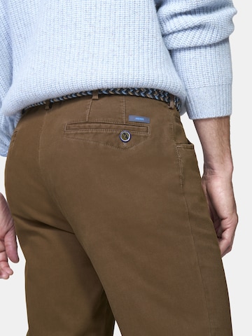 Regular Pantalon chino 'Dublin 9-3009' MEYER en marron