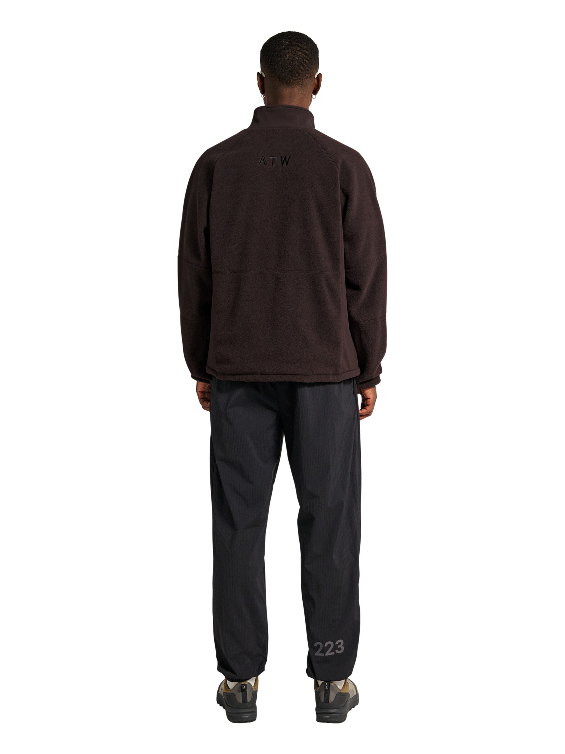 Veste en polaire HALO en marron