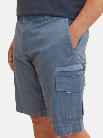 Regular Pantalon cargo TOM TAILOR Men + en bleu