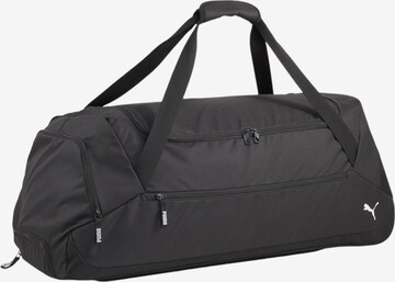 PUMA Sports Bag in Black: front