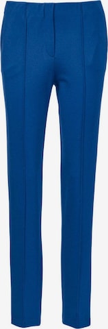 Goldner Slim fit Trousers 'LOUISA' in Blue: front
