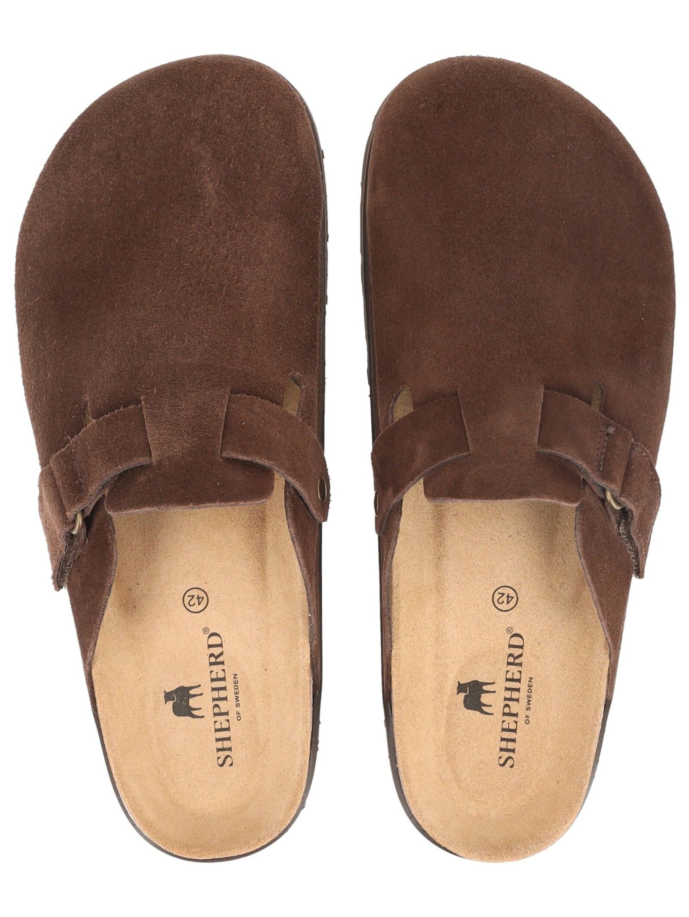 Zoccoletto di SHEPHERD in marrone