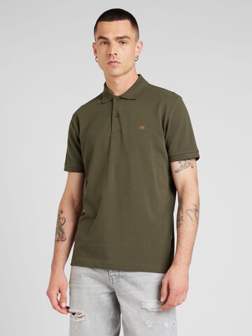 SELECTED HOMME Poloshirt 'SLHDante' in Grün: Vorderseite