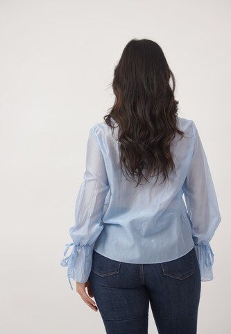 Elara Bluse i blå