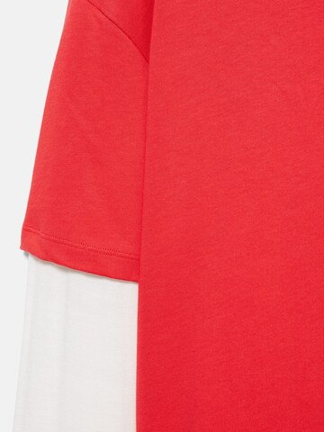 T-shirt Pull&Bear en rouge