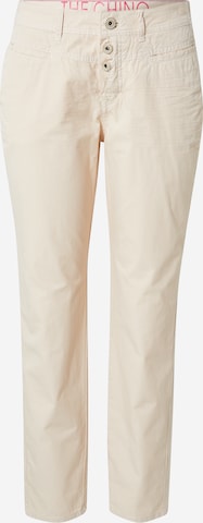 TAIFUN Chino-püksid, värv beež: eest vaates