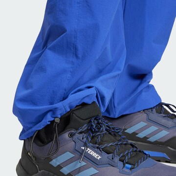 Loosefit Pantalon outdoor 'Xploric' ADIDAS TERREX en bleu