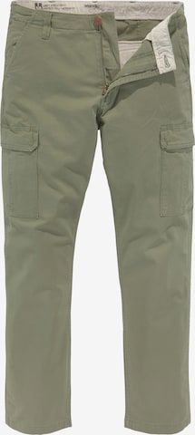 WRANGLER Regular Cargo Pants in Green: front