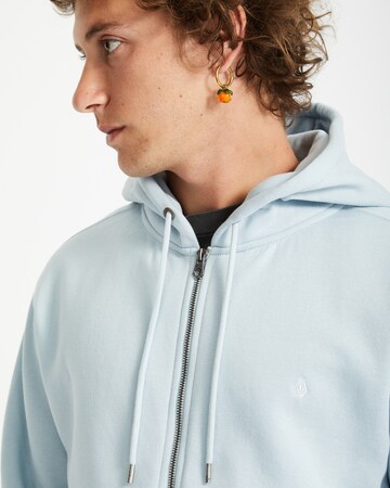 Volcom Sweatvest 'Single Stone' in Blauw