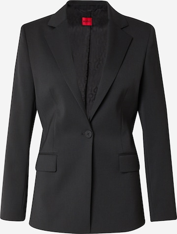 HUGO Red - Blazer 'Atana-2' em preto: frente