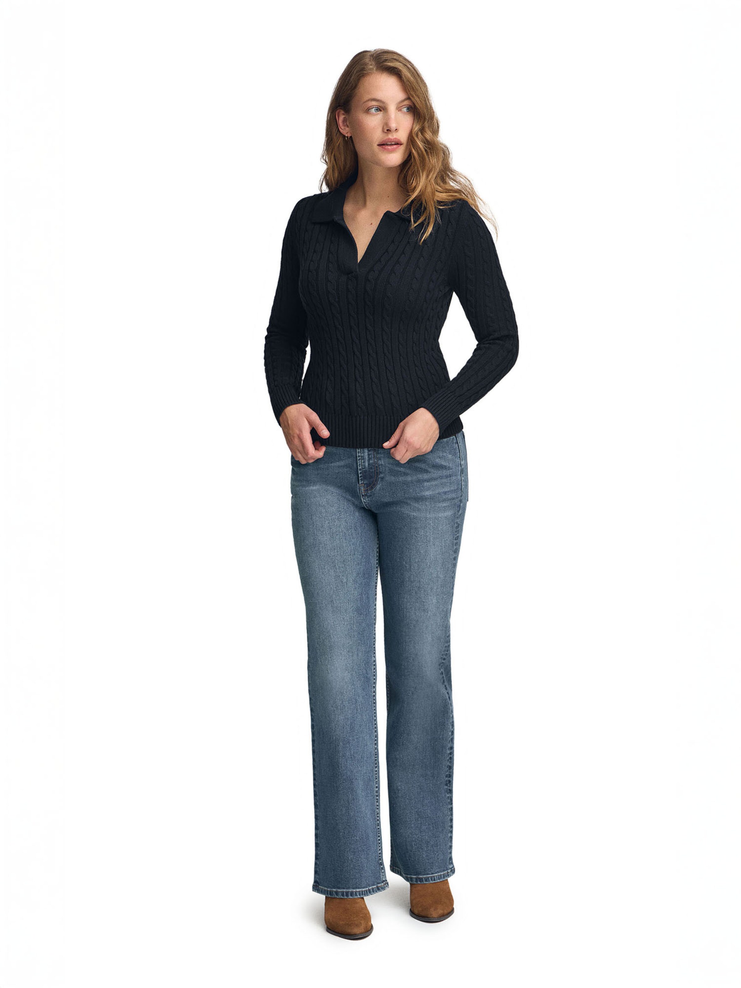 Polo Club Pullover in Blau