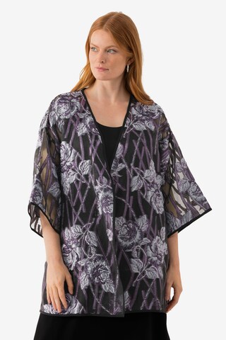 Kimono Ulla Popken en violet : devant