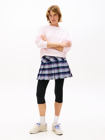 rožinė Tommy Jeans Megztinis be užsegimo