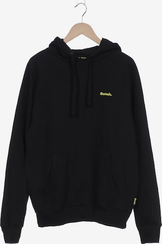 BENCH Sweatshirt & Zip-Up Hoodie in L in Black: front