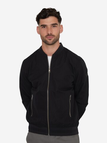 Threadbare Jacke 'Predict' in Schwarz: Vorderseite