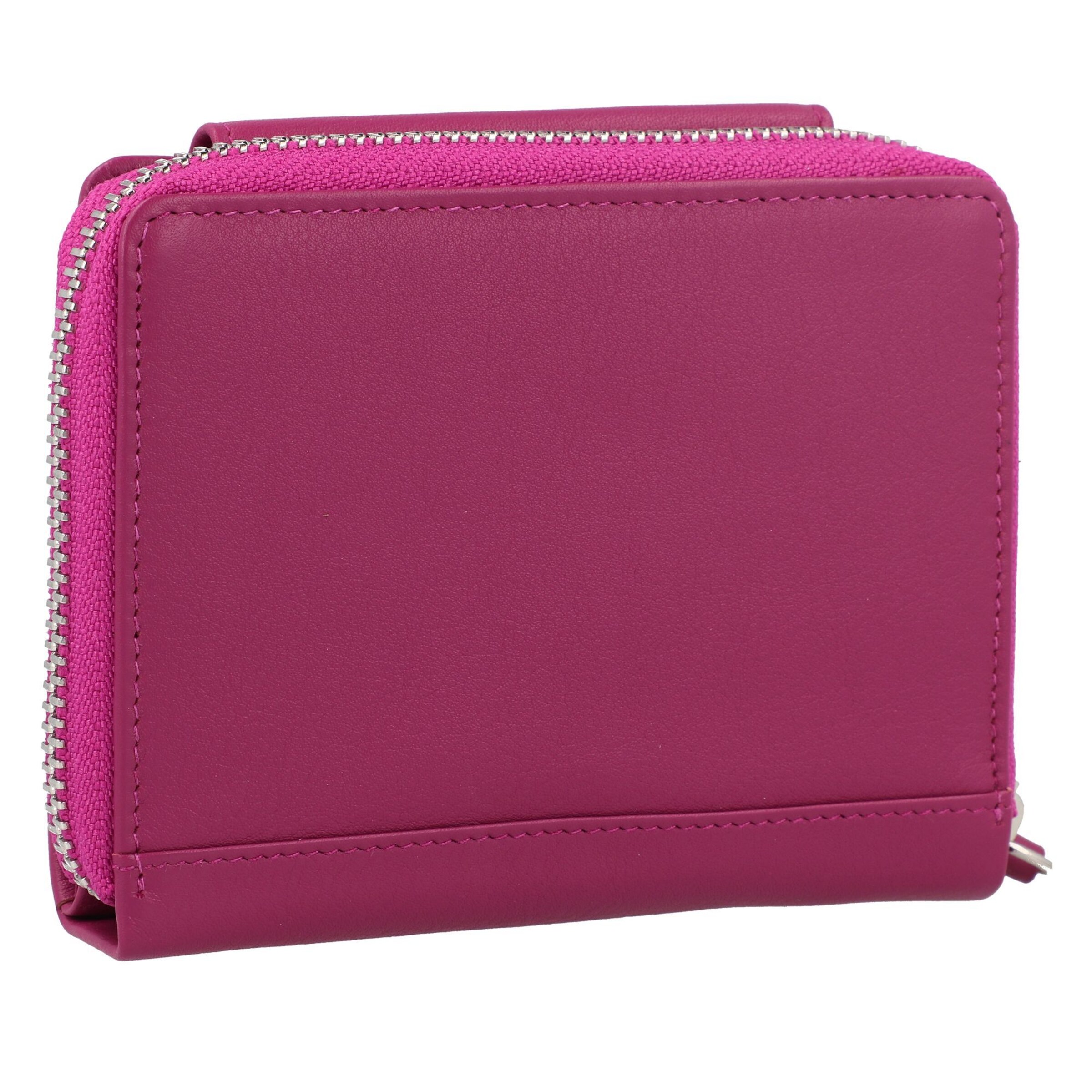 Braun Büffel Wallet 'Joy' in Pink