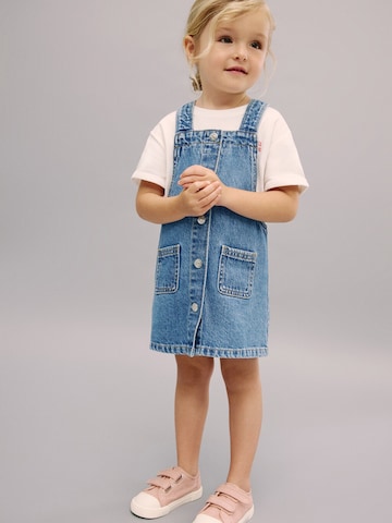 MANGO KIDS Dress 'RUFFI' in Blue: front