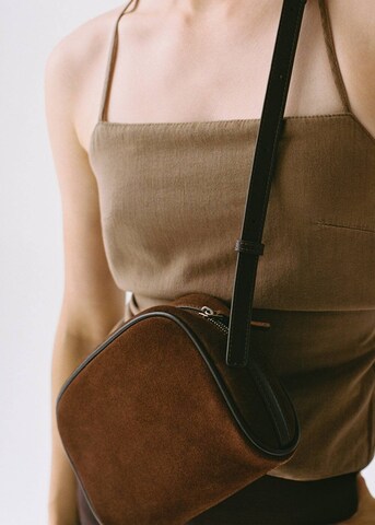 MANGO Crossbody Bag in Brown