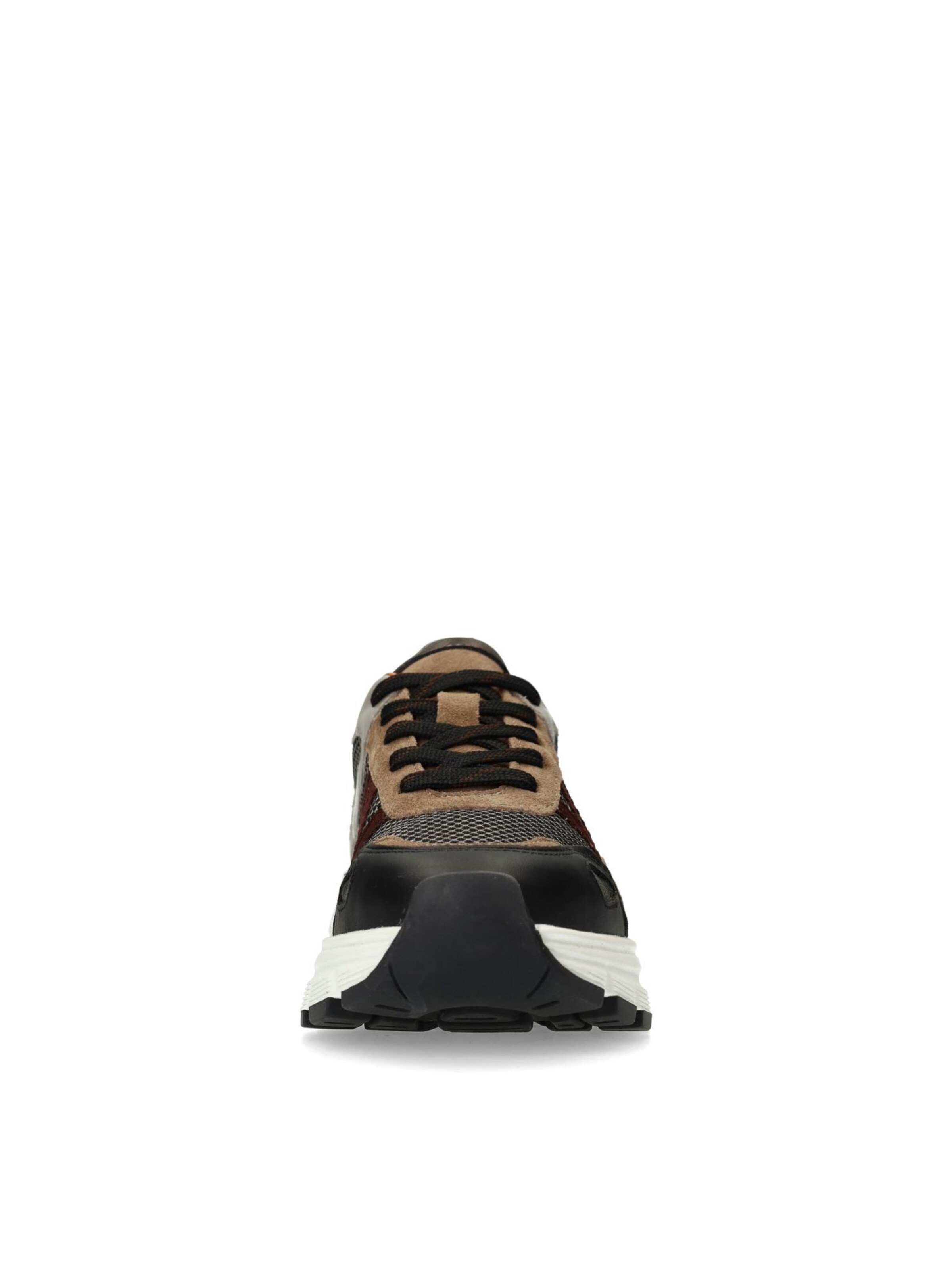 MANFIELD Sneakers laag in Bruin