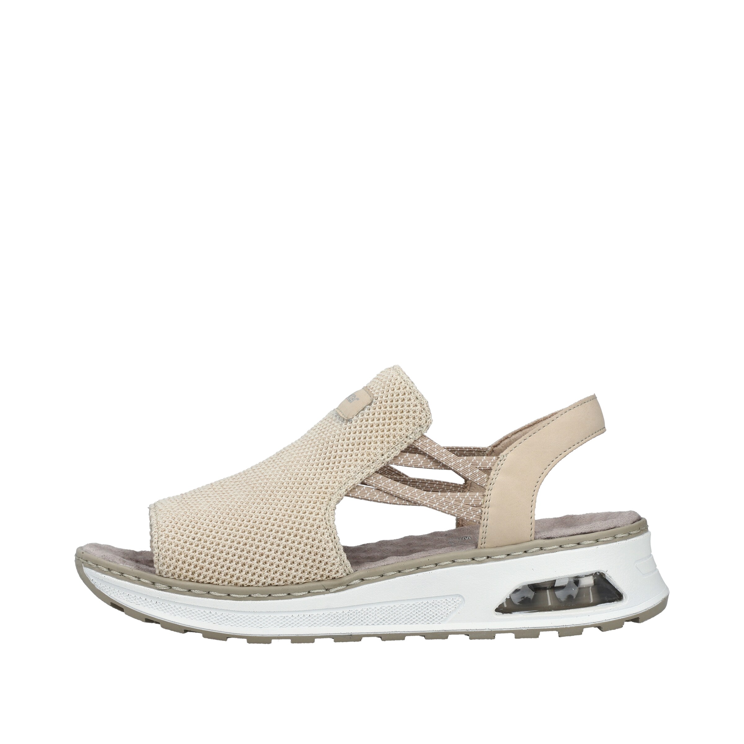 Rieker Sandale in Beige: Vorderseite
